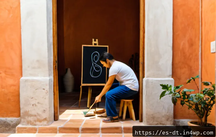 Home 17 창작자 레지던시를 통한 창작 유형 탐구 - Photorealistic creative residency studio in a historic colonial neighborhood in Mexico City, diverse...
